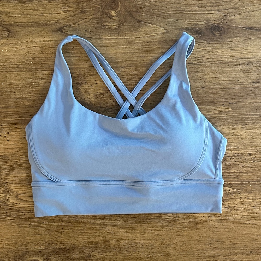 Women's Light Blue Sports Bra